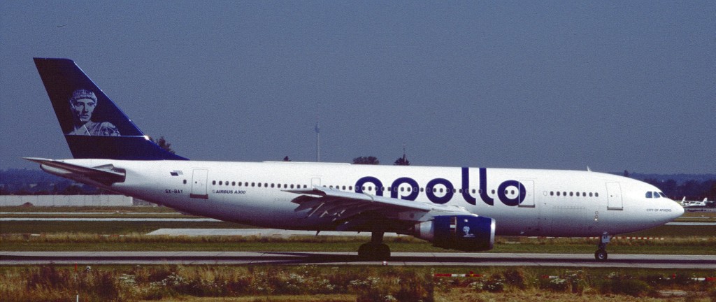 für mich der schönste 300er: griechische Apollo; das war im Sommer 1995- die operierten mit drei A300 nach SKG und ATH