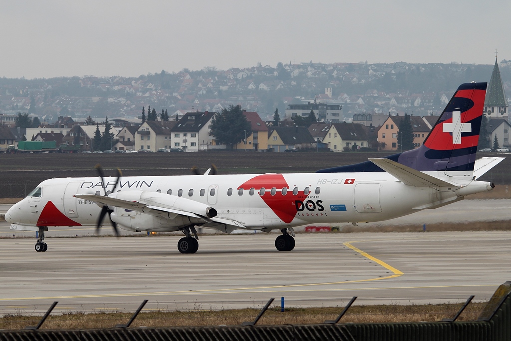 Darwin Airline Saab 2000 HB-IZJ