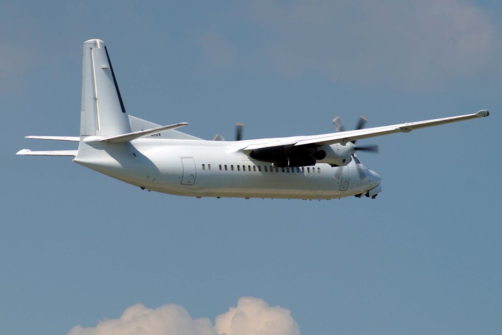 PH-JXN Fokker F50 Denim Air