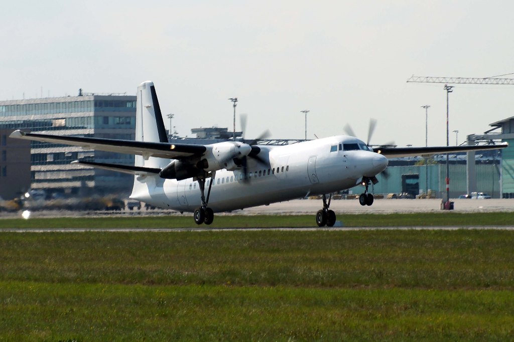 PH-JXN Fokker F50 Denim Air