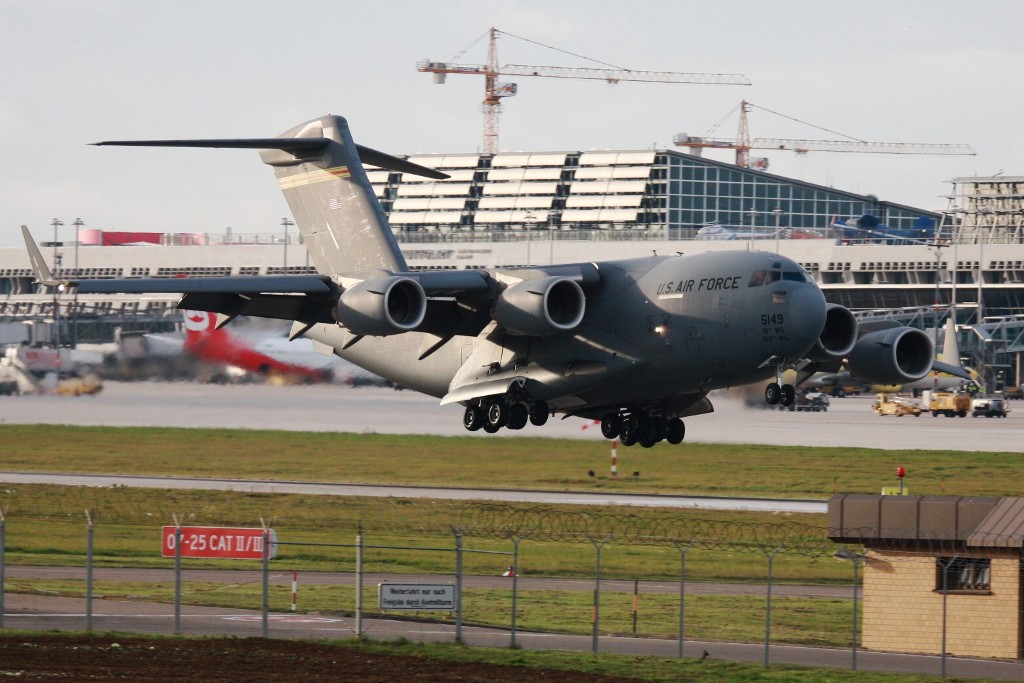 Highlight des Tages:<br />Boeing E17A Globemaster III