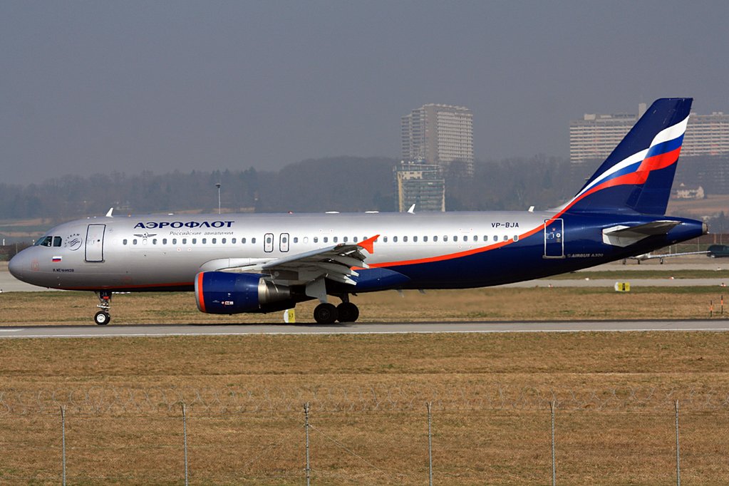 VP-BJA, Aeroflot, A 320-214