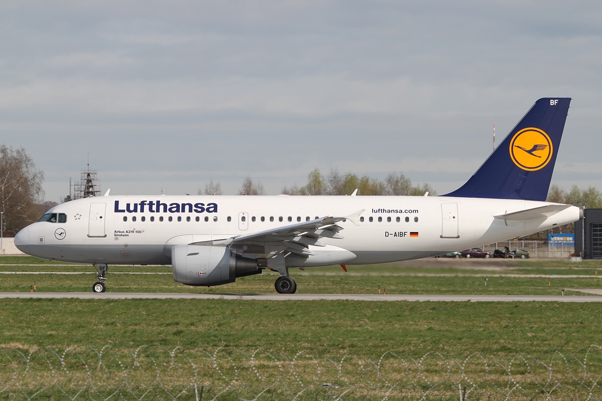 Lufthansa Airbus A319-112 D-AIBF