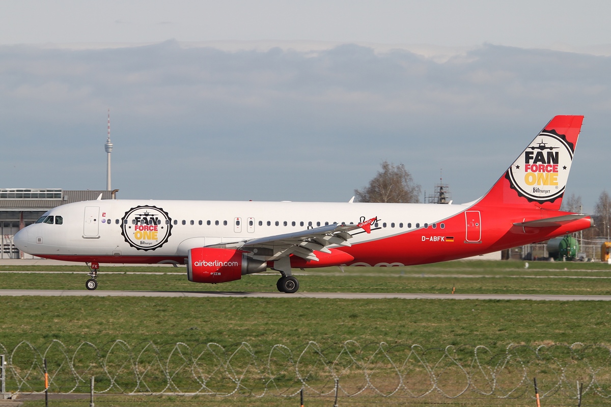 Air Berlin Airbus A320-214 D-ABFK