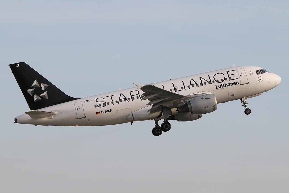Lufthansa Airbus A319-114 D-AILF