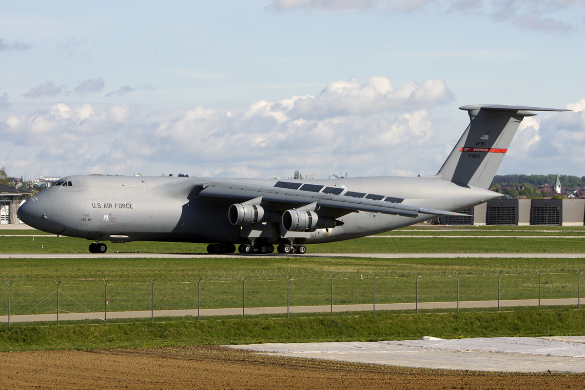 US Air Force Lockheed C-5B Galaxy 87-0043