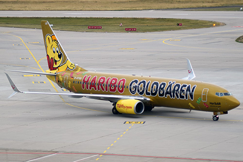 TuiFly brachte mal wieder die Goldbären-Maschine