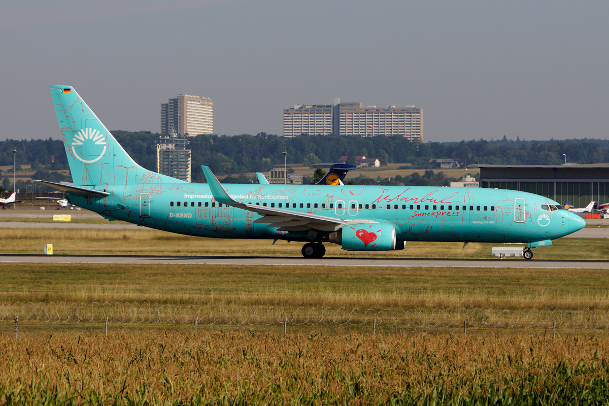 D-ASXO SunExpress Germany Boeing 737-8HX(WL) - Impressions of Istanbul