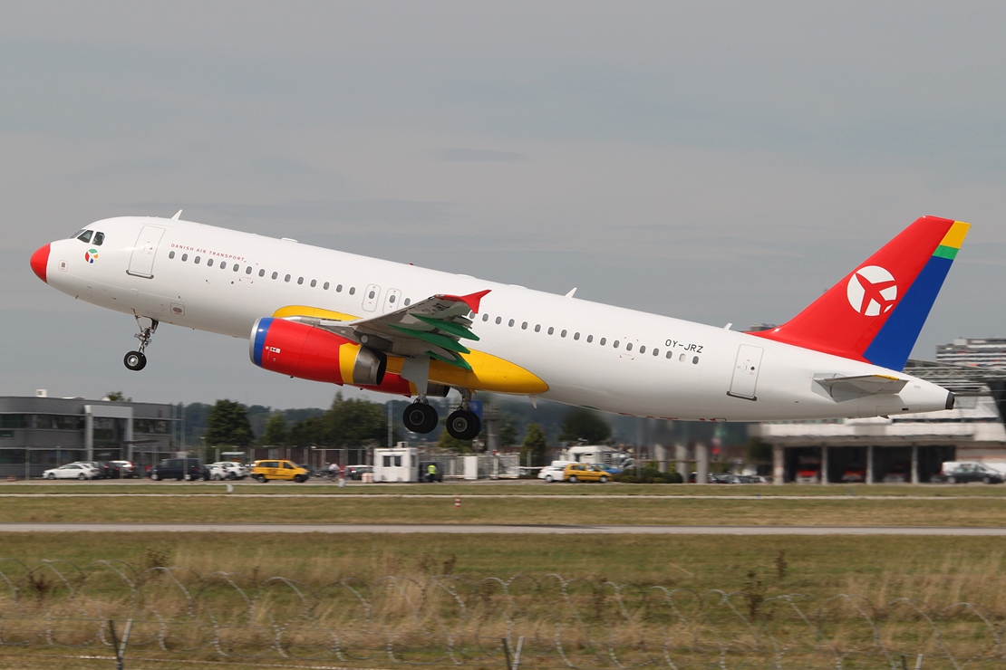 Danish Air Transport Airbus A320-233 OY-JRZ