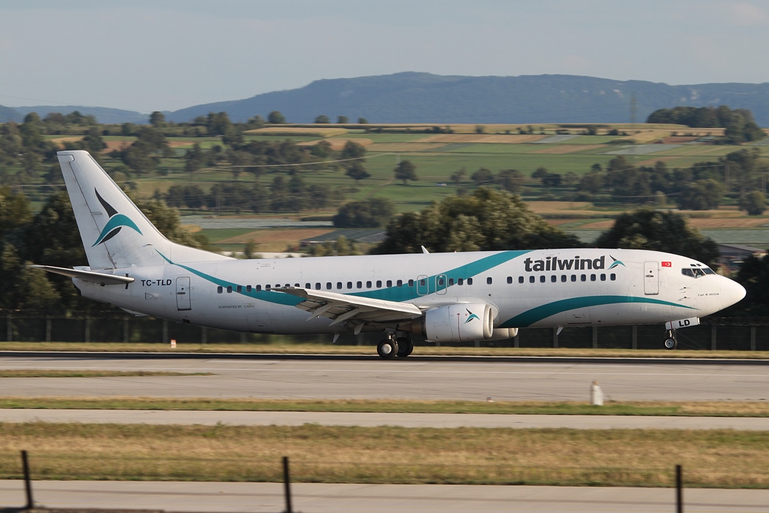 Tailwind Airlines Boeing 737-4Q8 TC-TLD