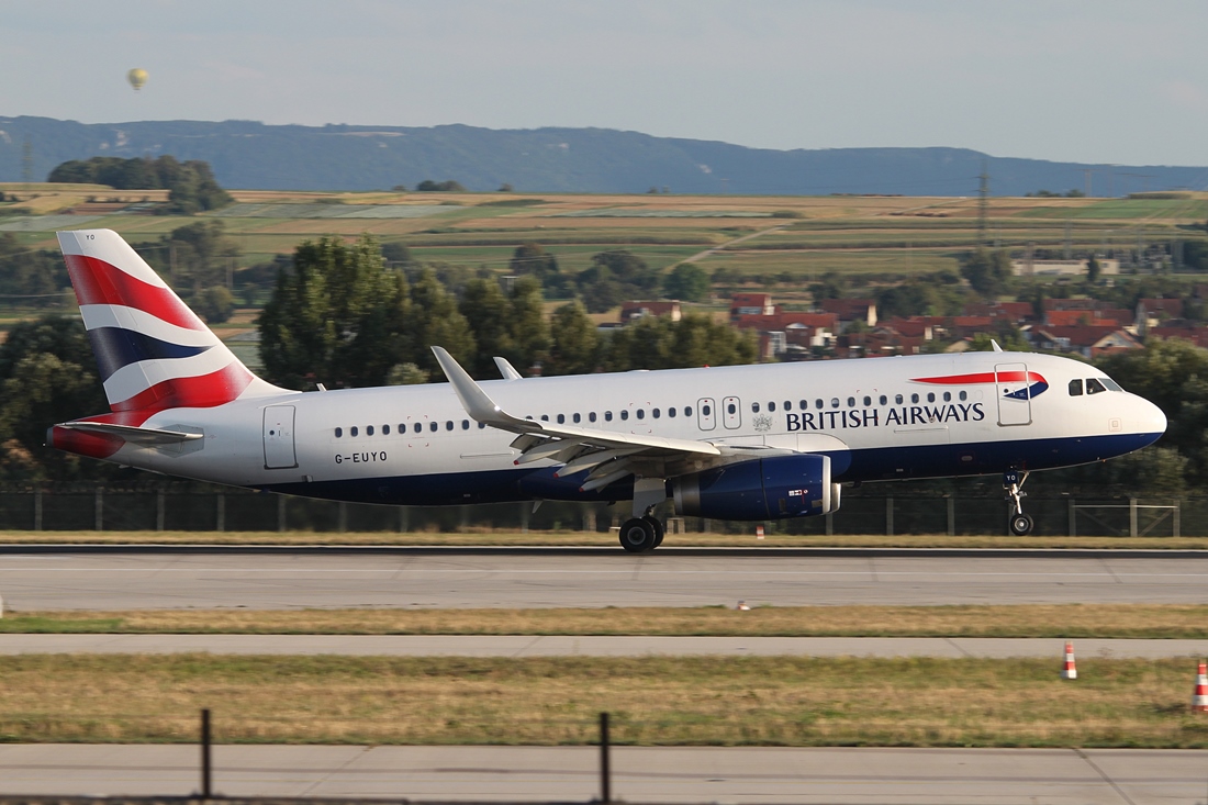 British Airways Airbus A320-232 G-EUYO
