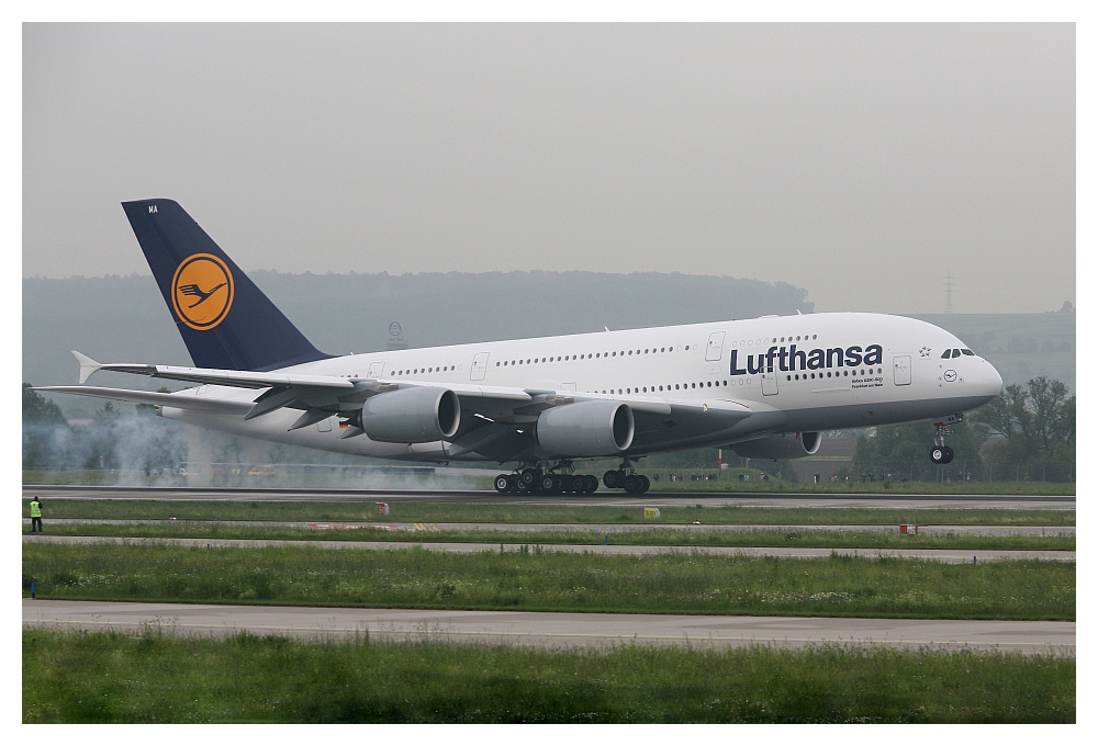 Nun raucht die "dicke Zigarre"