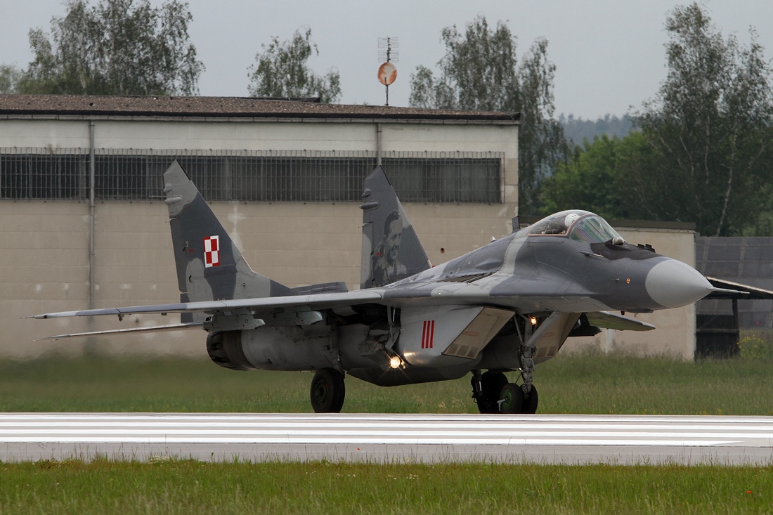 Poland - Air Force Mikoyan-Gurevich MiG-29A Fulcrum 111