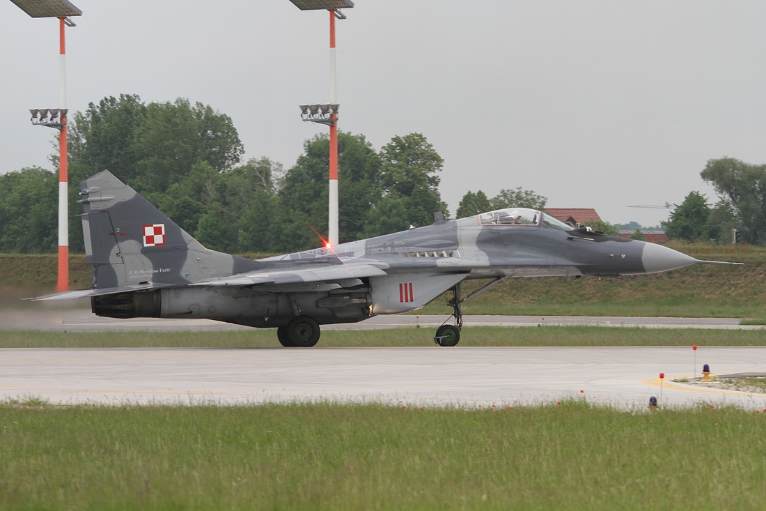 Poland - Air Force Mikoyan-Gurevich MiG-29A Fulcrum 111