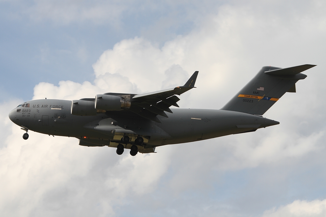 USAF United States Air Force Boeing C-17A Globemaster III 10-0223