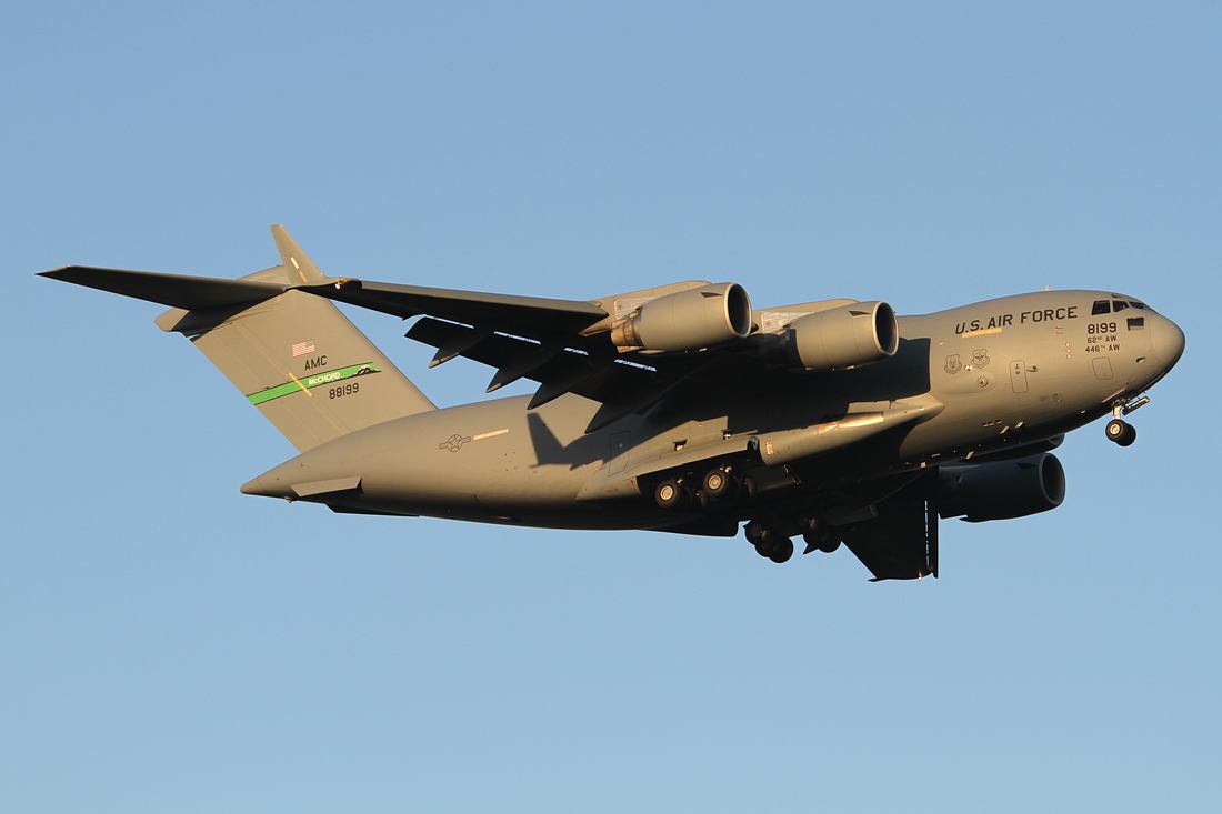 USA - Air Force Boeing C-17A Globemaster III 08-8199