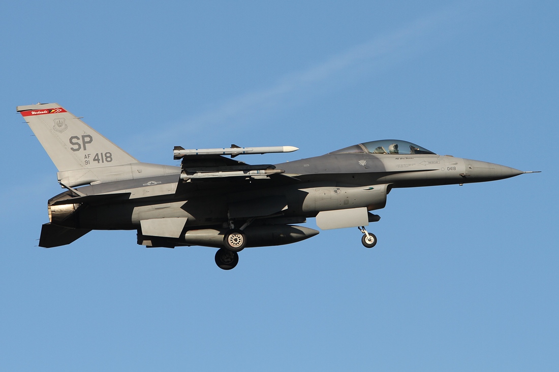 United States - US Air Force (USAF)  Lockheed Martin F-16CJ Fighting Falcon 91-0418