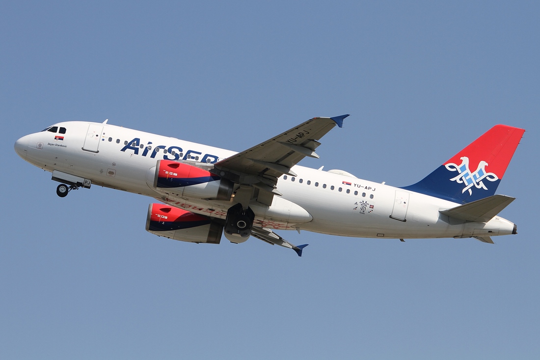 Air Serbia  Airbus A319-132 YU-APJ