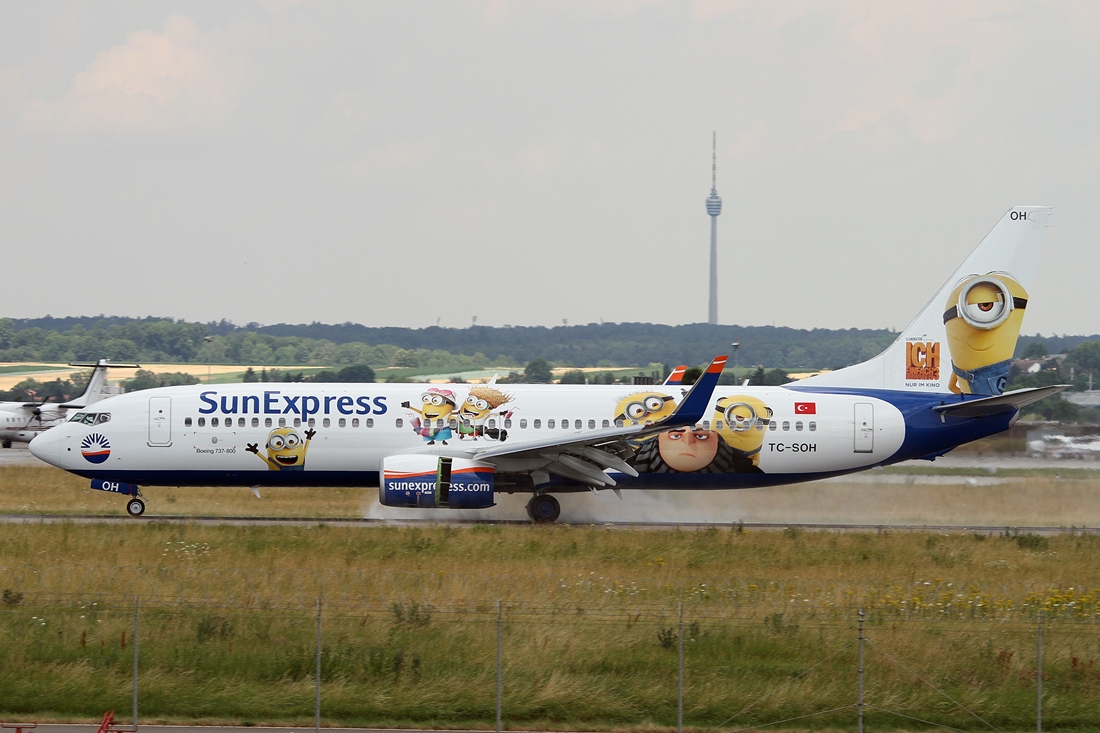 SunExpress Boeing 737-8HC TC-SOH