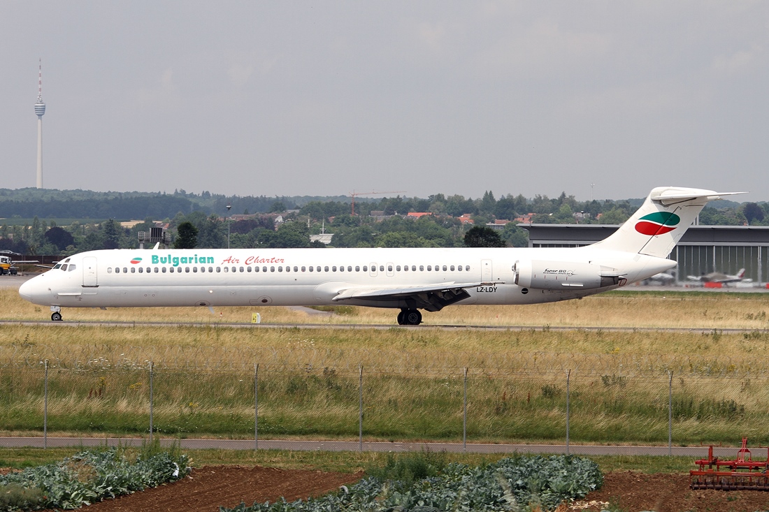 Bulgarian Air Charter (BAC) McDonnell Douglas MD-82 LZ-LDY