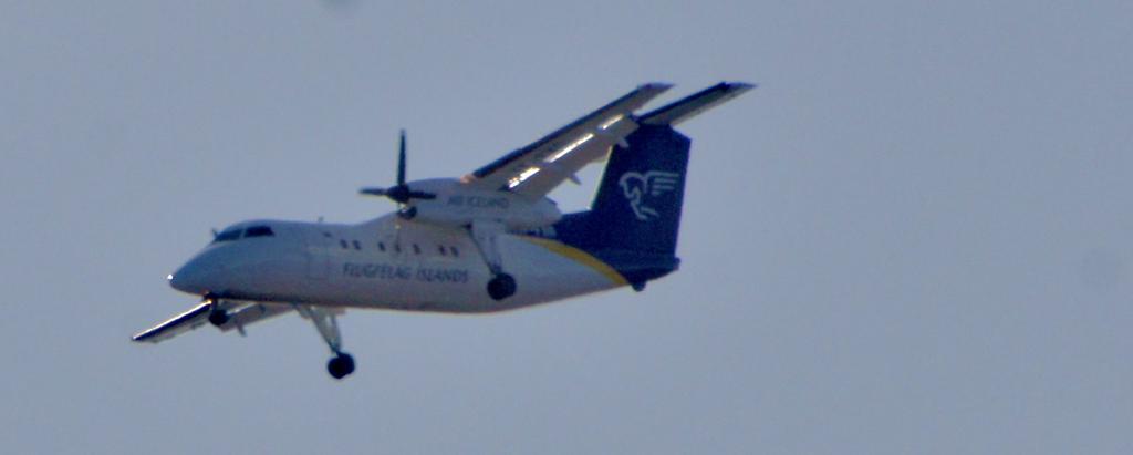 DeHavilland Canada DHC8 TF FXG<br />Air Iceland, ANflug ILULISSAT
