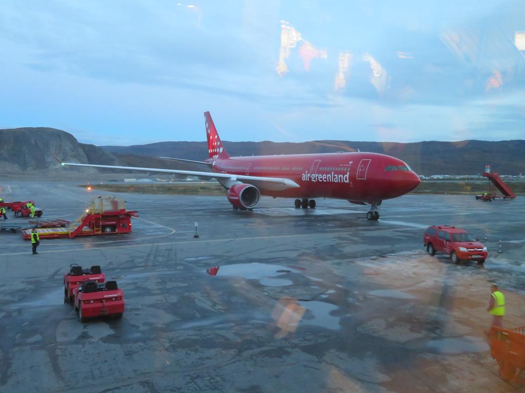 A330-222 OY GRN<br />Air Greenland, Kangerlussuaq/Söndre Strömfjord