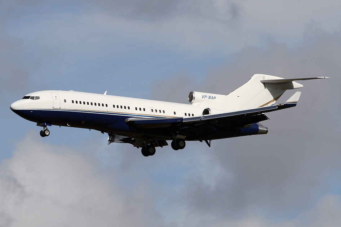 Malibu Consulting Corporation Boeing 727-21 VP-BAP