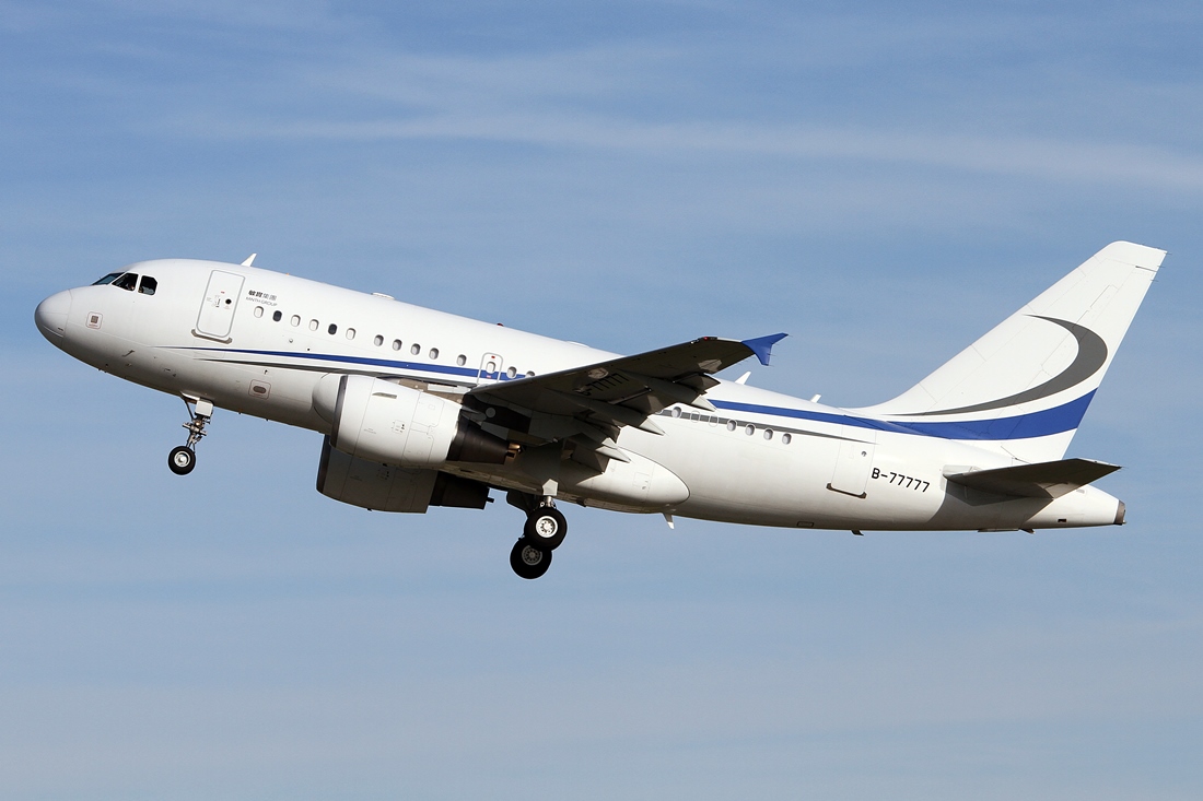 Minth Group Airbus A318-112(CJ) Elite B-77777