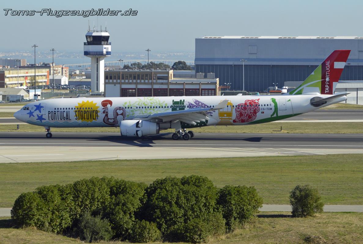 TAP Airlines Portugal CS-TOW Portugal Stopover Liv