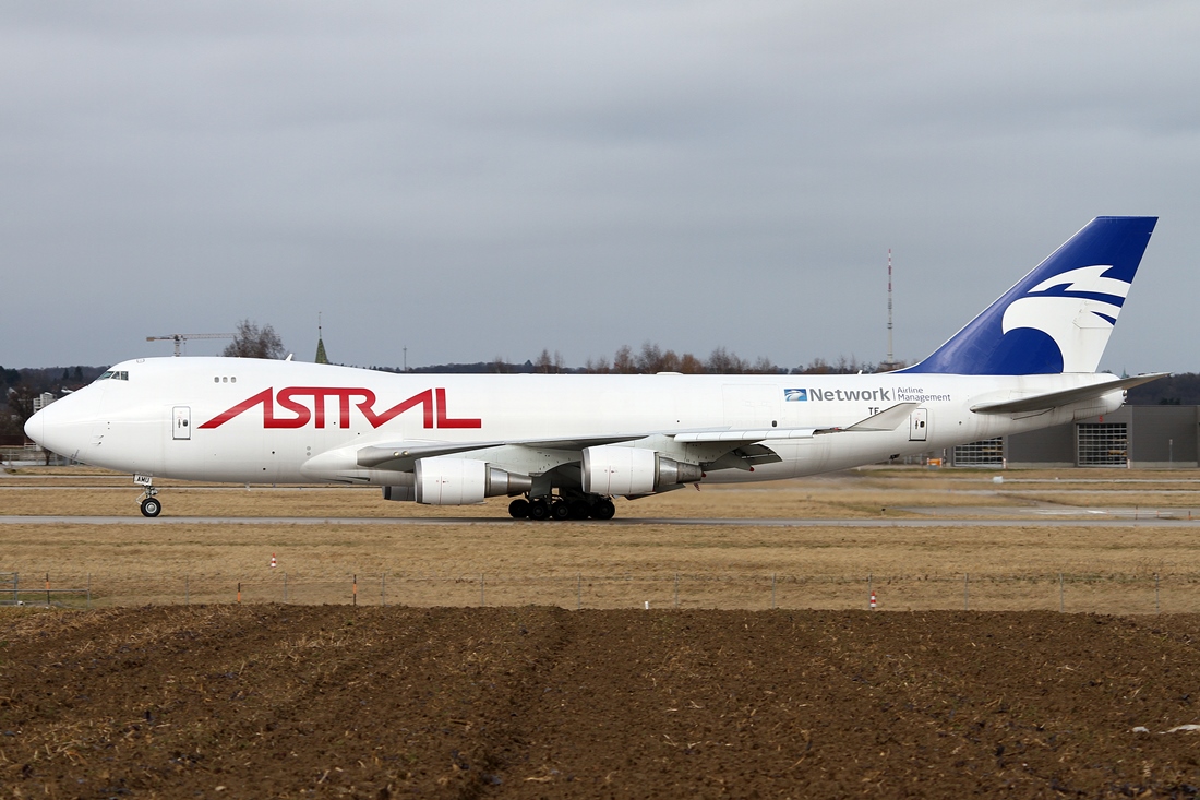 Astral Aviation (Air Atlanta Icelandic)  Boeing 747-48EF(SCD) TF-AMU