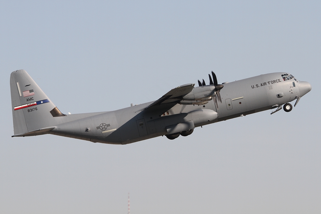 United States - US Air Force (USAF) Lockheed Martin C-130J-30 Hercules 08-3176