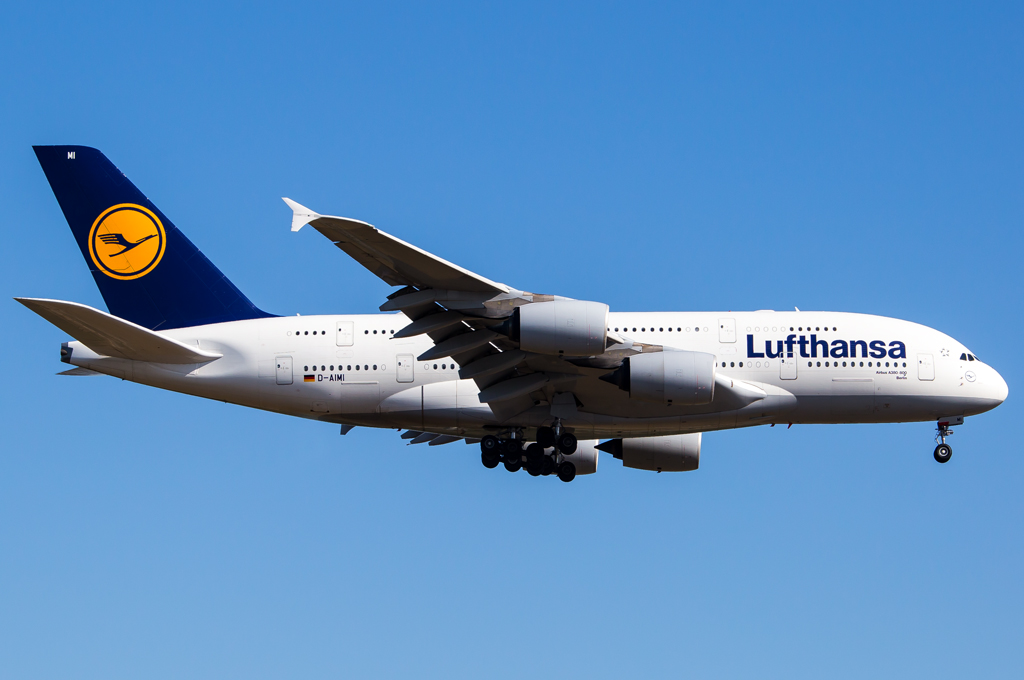 Lufthansa / D-AIMI / Airbus A380-841