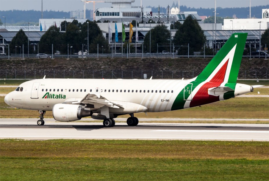 Alitalia / EI-IMI / Airbus A319-112
