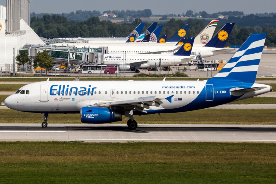 Ellinair / SX-EMB / Airbus A319-133