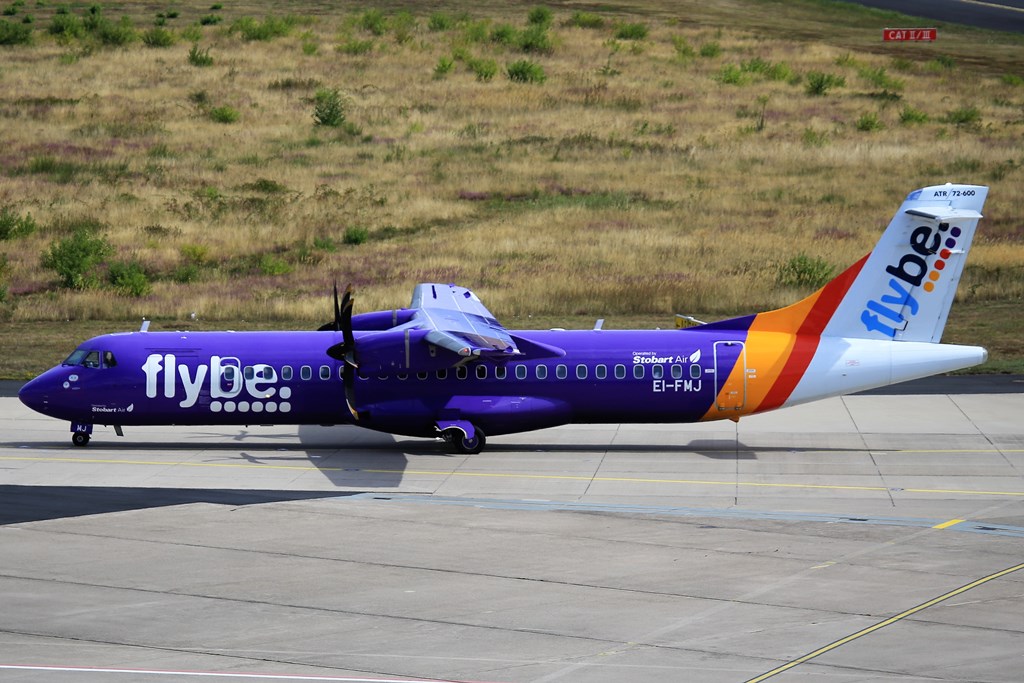 Flybe (op.Stobert Air) - ATR72-600<br />EI-FMJ
