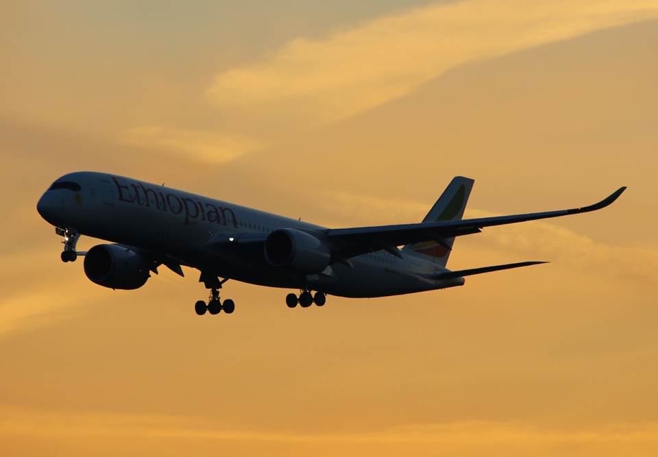 ET-AUC Ethiopian Airlines Airbus A350-941