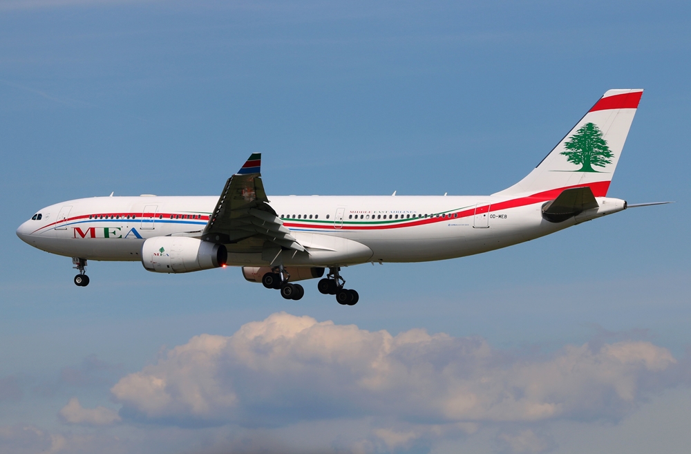 OD-MEB MEA - Middle East Airlines Airbus A330-243