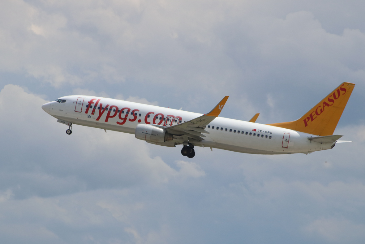 TC-CPO // Boeing 737-8AS (12 Jahre alt) // Pegasus Airlines // PC970 nach Istanbul