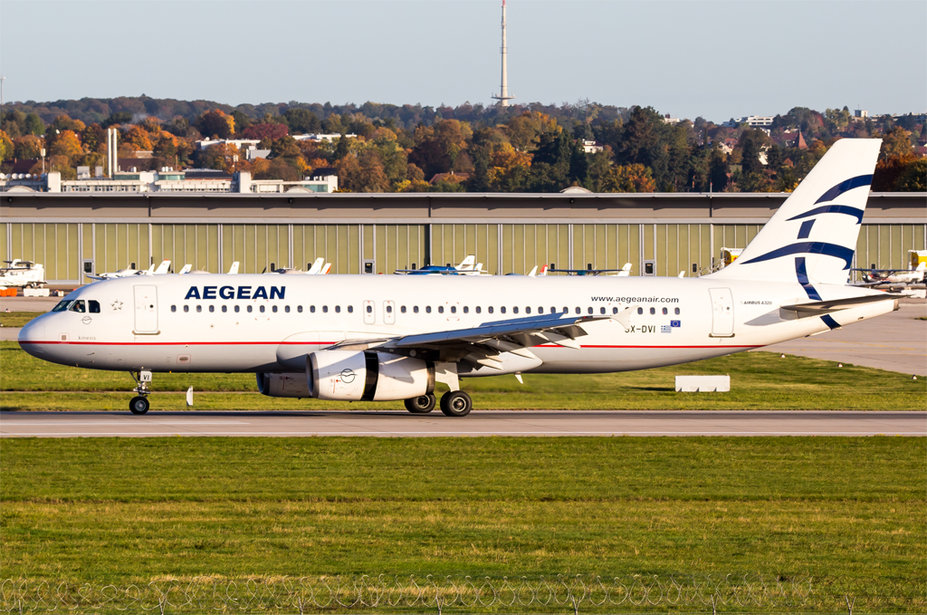 Aegean Airlines / SX-DVI / Airbus A320-232