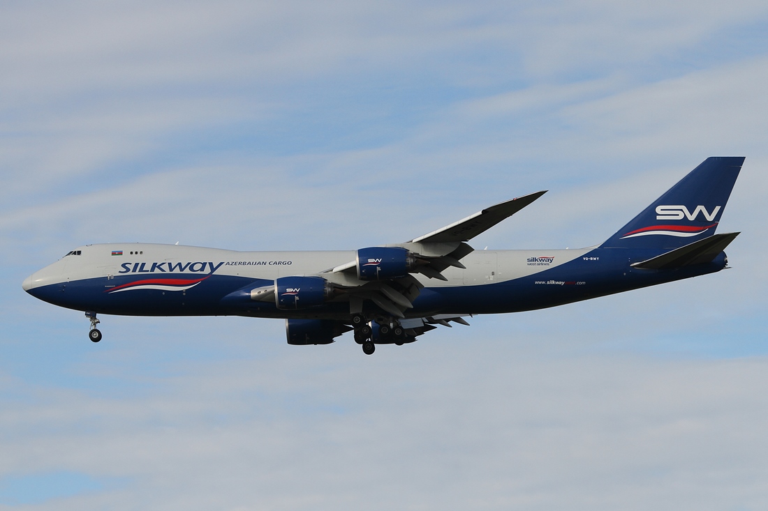Silk Way West Airlines Boeing 747-83QF VQ-BWY