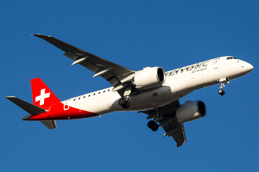 Helvetic Airways / HB-AZA / Embraer 190-300STD