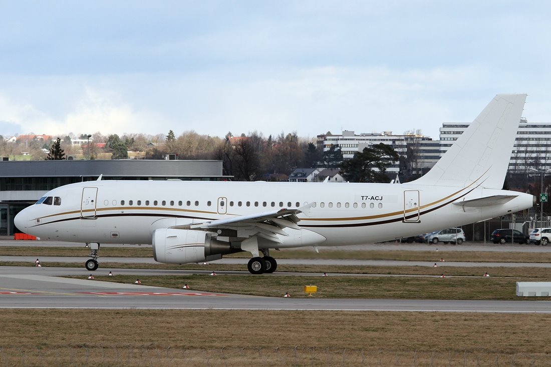 Comlux Aviation Malta Airbus A319-115(CJ) T7-ACJ