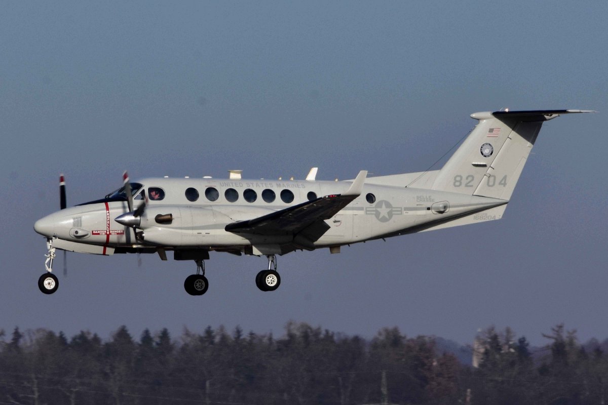 USMC 16-8204 Beechcraft UC 12W 26.01.2020.jpg