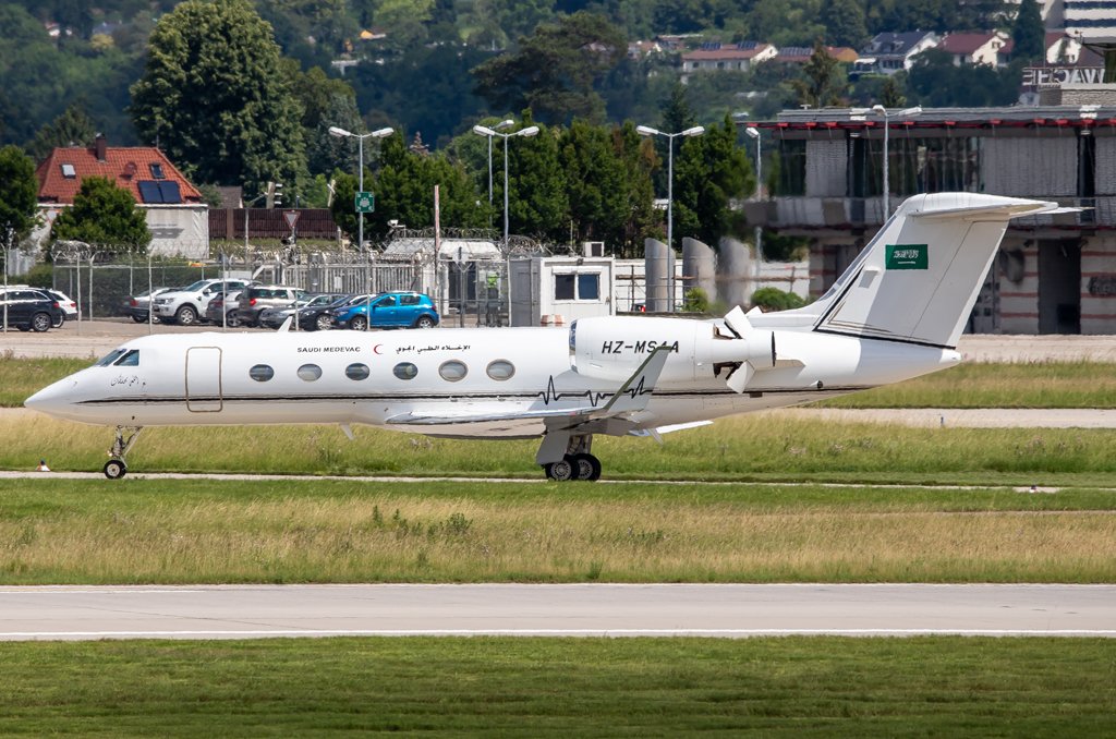 Saudi Medavac / HZ-MS4A / Gulfstream G450