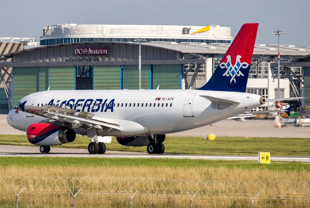 Air Serbia / YU-APK / Airbus A319-132