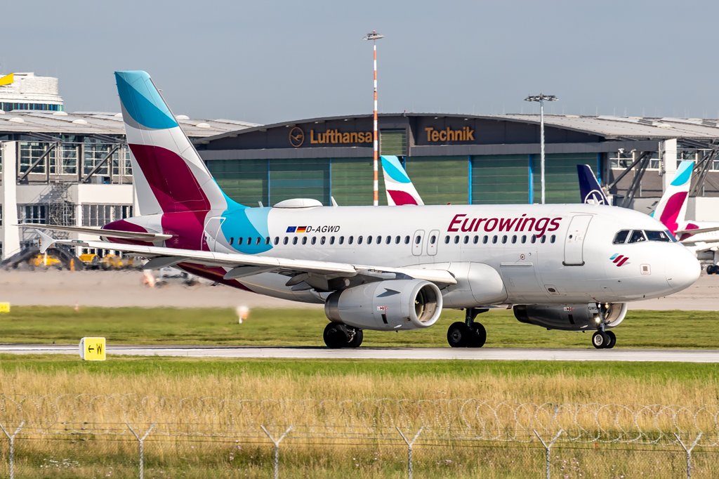 Eurowings / D-AGWD / Airbus A319-132