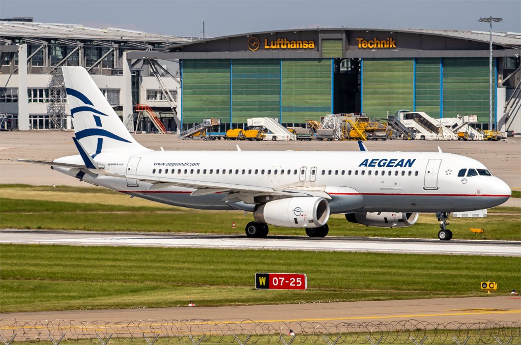 Aegean Airlines / SX-DNE / Airbus A320-232