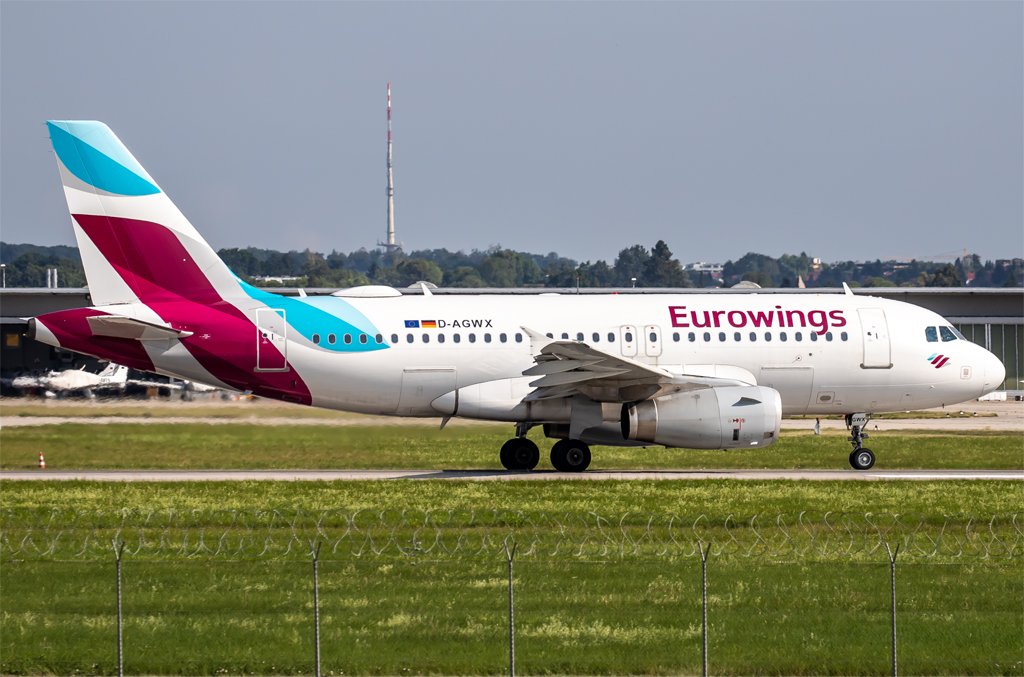 Eurowings / D-AGWX / Airbus A319-132