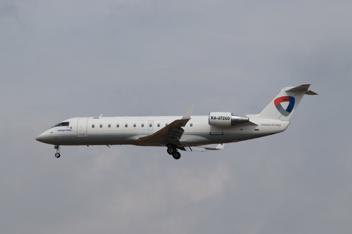 Bombardier CRJ200LR von Severstal Aircompany