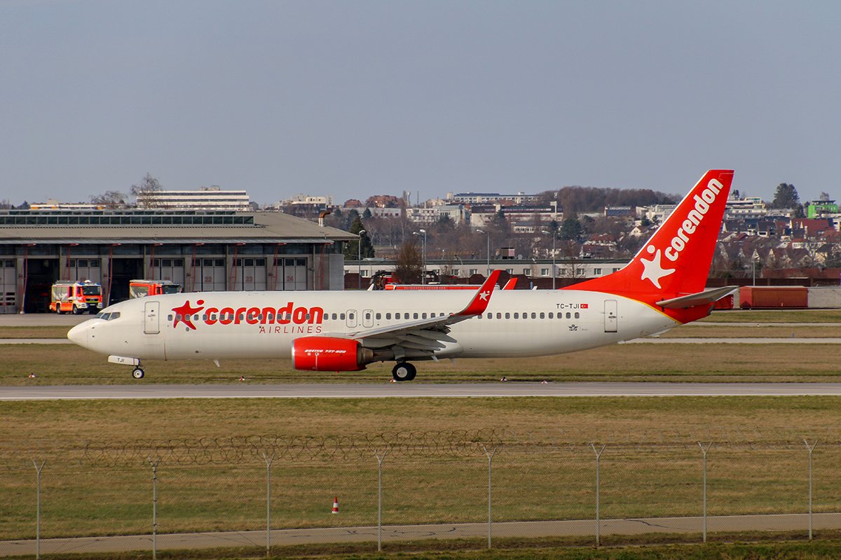 Corendon Airlines 737-8S3 TC-TJI